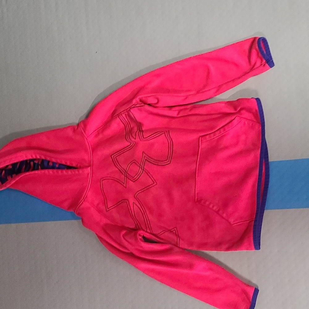 Girls under armour pull over jacket size S